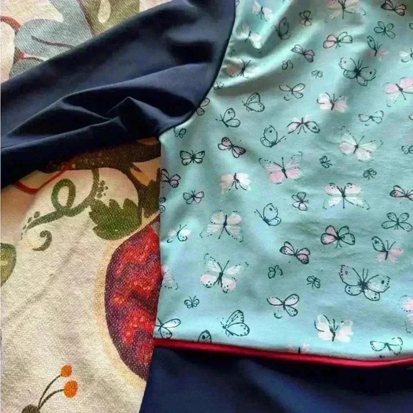 ODASDO Girl Modest Swimwear Islamic Burkini Full Cover Skirted Top - Picture 4 of 8